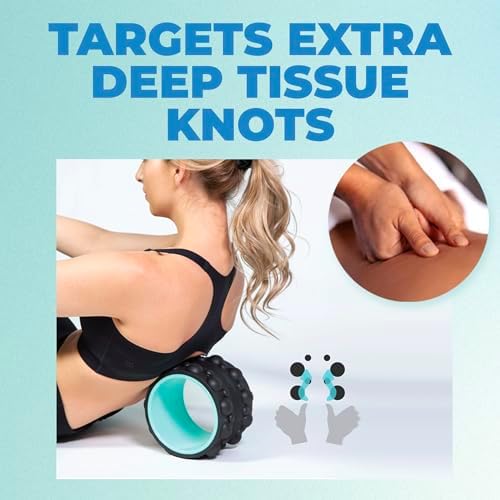 Chirp Wheel XR 6" Knot Kneader Back Roller for Deep Tissue Relief, Mint - Image 5