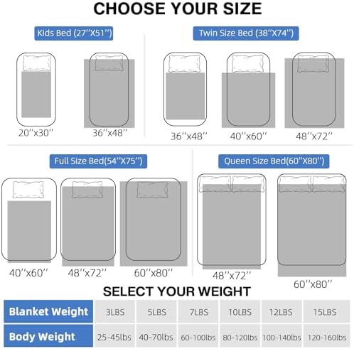 yescool Twin Size Pink Weighted Blanket for Adults 12 Pounds Cooling Weighted Heavy Blanket, Minky Throw Blankets Warm Weighted Comforter, Big Washable Thick Blankets Gift for 100-150lbs, 48 * 72in - Image 4