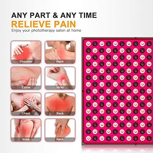 45W Red LED Light Therapy Panel, Deep Red 660nm and Near Infrared 850nm LED Light Therapy Combo - FDA Registered - Image 3