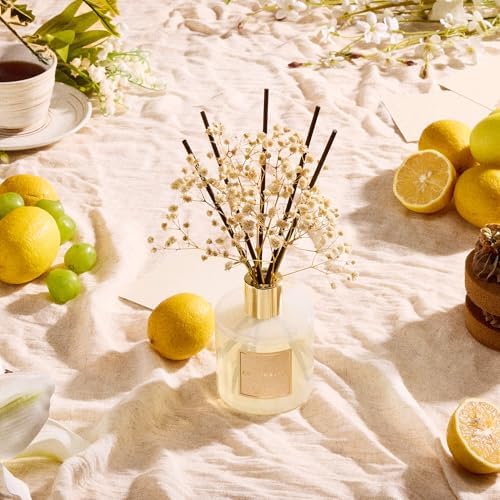 Cocorrína Reed Diffuser Set, Clean Linen 6.7 fl oz Scented Diffuser with Sticks Home Fragrance Reed Diffuser for Bathroom Shelf Decor (Pack of 3) - Image 3