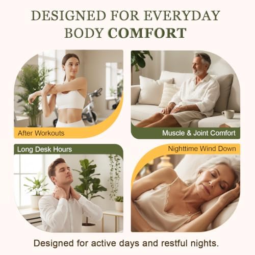 Total Comfort Magnesium Cream | Fast-Absorbing Magnesium Lotion with Dual Magnesium, MSM & Arnica for Muscle Relaxation, Joint Support & Nerve Ease, Daily Comfort - 4 fl oz - Image 6