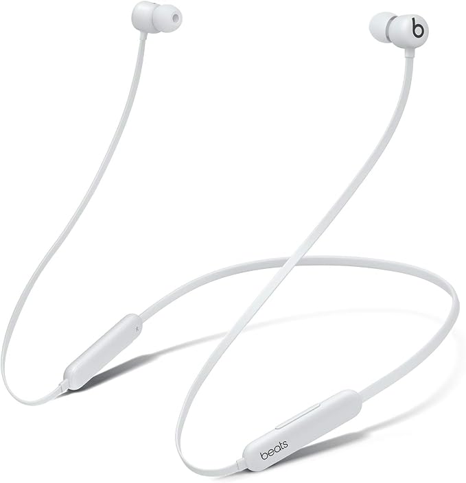Beats Flex Wireless Earbuds - Apple W1 Headphone Chip, Magnetic Earphones, Class 1 Bluetooth, 12 Hours of Listening Time, Built-in Microphone - Smoke Gray by Beats