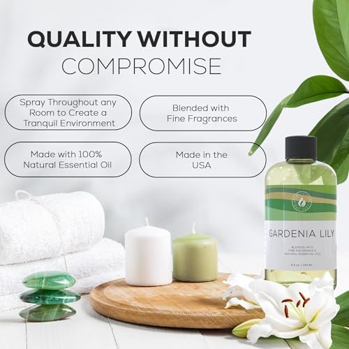 Aroma Country Gardenia Lily Luxury Diffuser Oil Refill (8.5 Fl Oz) - Image 4