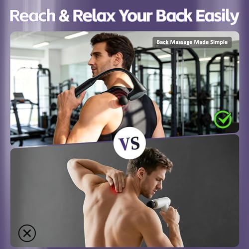 2-in-1 Detachable Muscle Massage Gun Deep Tissue with Extension Handle - Image 2