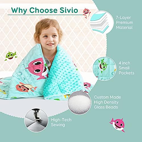 Sivio Weighted Blanket for Sleeping, 3 lbs 36x48 Inch - Image 5