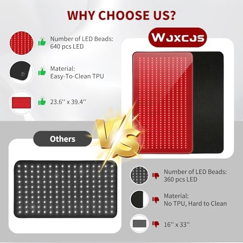 Red Light Therapy for Body Pain Relief, FSA&HSA, 39.37'' x 23.6'' - Image 4