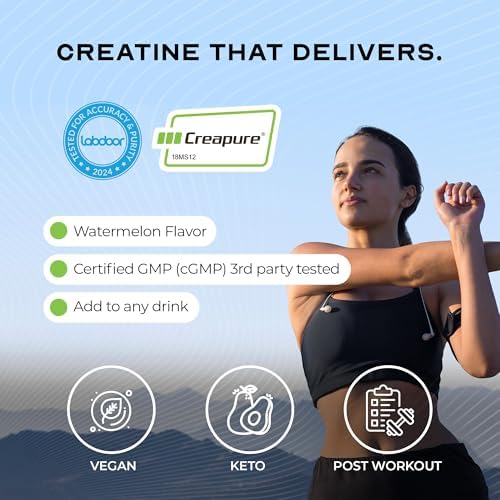 Muscle Feast Creapure Creatine Monohydrate Powder, Watermelon (300g) - Image 6