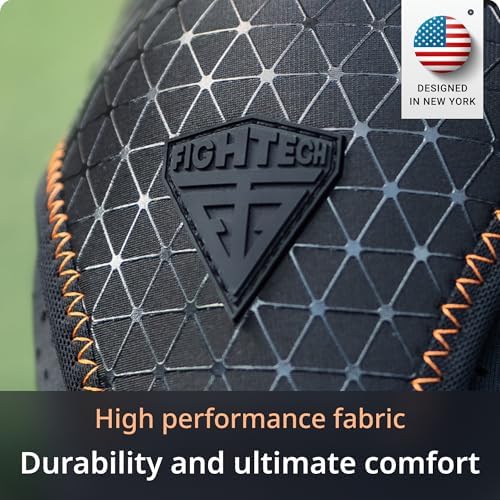 FIGHTECH Rotator Cuff Shoulder Brace for Men and Women - 2 Sizes - Shoulder Support - Pain Relief - Copper Black - Large - Fits Most Men - Bicep 12-17" - Image 2