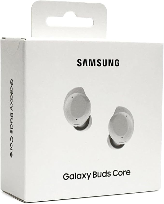 Samsung Galaxy Buds Core SM-R410 (2025) | Latin American Stock | Bluetooth 5.4 | Active Noise Cancelation | up to 35h Continuous Music Playblack - (White) by Unknown