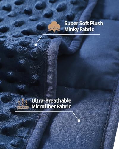Mr. Sandman Weighted Blanket for Adults, Queen Size 15 lbs, 60 x 80 Inches - Image 3
