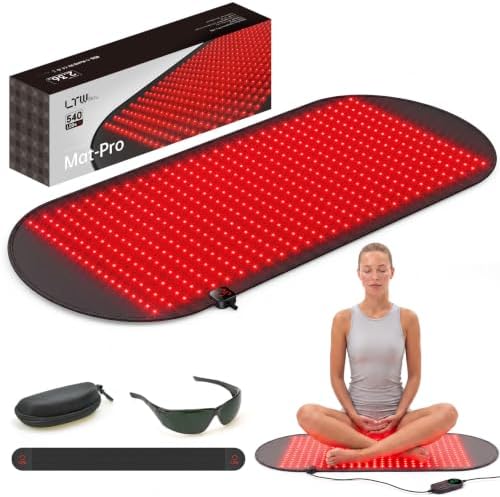 LTW Flagship 540 LEDs Red Light Therapy Mat for Body (37" x 16.9") by LTW