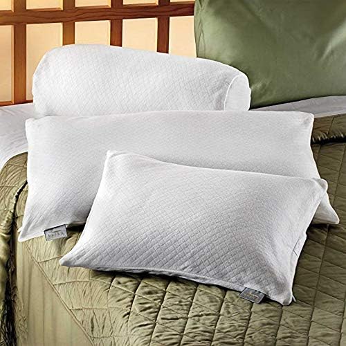 Bucky Millet Filled, Bed Pillow and Pillow Cover, Bolster Pillow (15x5.5"), White - Image 5