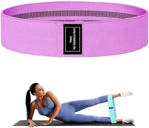Resistance Bands, Fabric Workout Bands for Women & Men, Cloth Booty Resistance Loop Bands, Thick Squat Bands for Home Fitness, Gym, Yoga, Pilates for Butt Legs Thigh Hip Glute by ODOX.MS