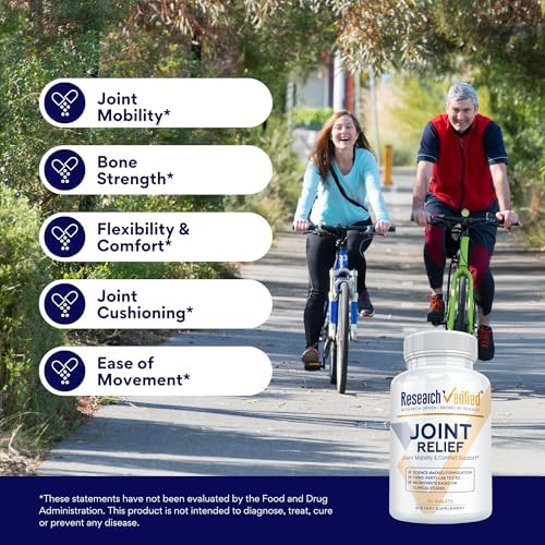 Research Verified Joint Support - Glucosamine, MSM, Turmeric, Boswellia, BioPerine - Vegan - 270 Capsules - 3 Month Supply - Image 4