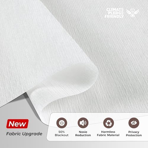 Allesin zen No Drill No Tools Light Filtering Roller Shades for Windows, UV Protection, Free-Stop, Cordless Roller Blinds, Custom Blinds for Home, Office, Bedroom, White-Light Filtering, Custom Size - Image 3