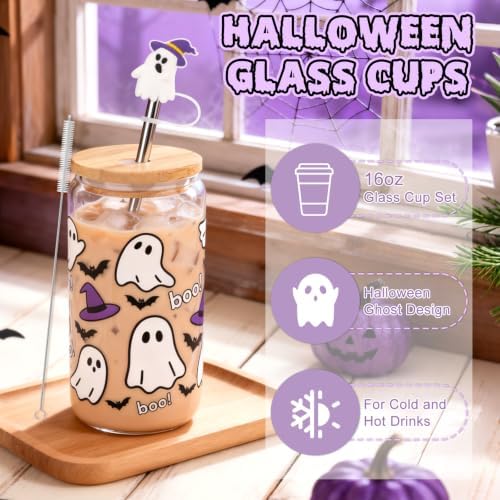 12 Pcs Halloween Boo Baskets Stuffers for Women (Purple) - Image 3