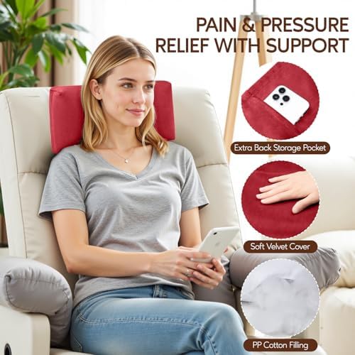 Neck Pillow for Recliner Chair, Adjustable Recliner Pillow for Headrest - Image 6