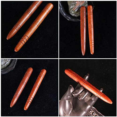 4Pcs Manual Acupressure Pen Wooden Thai Massage Stick Rod Deep Tissue Massage Tool Trigger Point Relief Pain Therapy Tools Full Body Relaxing Gifts Acupressure Pen,Acupressure Tools - Image 6