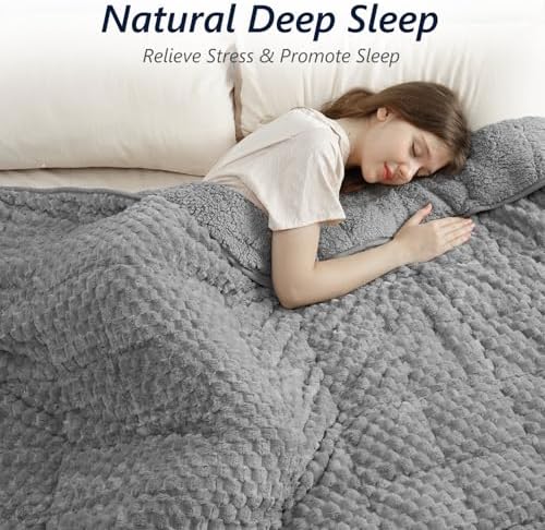 Mr. Sandman Weighted Blankets for Adults, Queen Size 80 x 87 Inches, 15lbs - Image 3