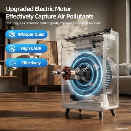 AIRTOK Air Purifier for Home Large Room - Image 6
