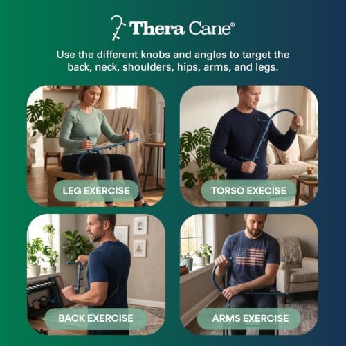 Thera Cane MAX Trigger Point Massager (Blue) - Image 5