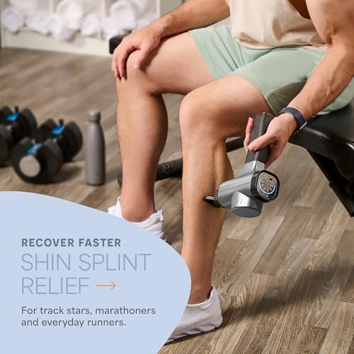 LifePro Sonic Massage Gun Percussion Muscle Massager, 8 Heads & 5 Speeds - Image 3