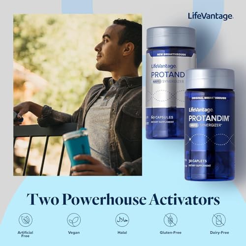 LifeVantage Protandim Dual Synergizer, NRF1 (60 Caps) + Nrf2 (30 Caps) Activators, Healthy Aging, Antioxidant, Cellular Energy Boost, Heart Health, Ashwagandha, Turmeric, CoQ10 - Image 5