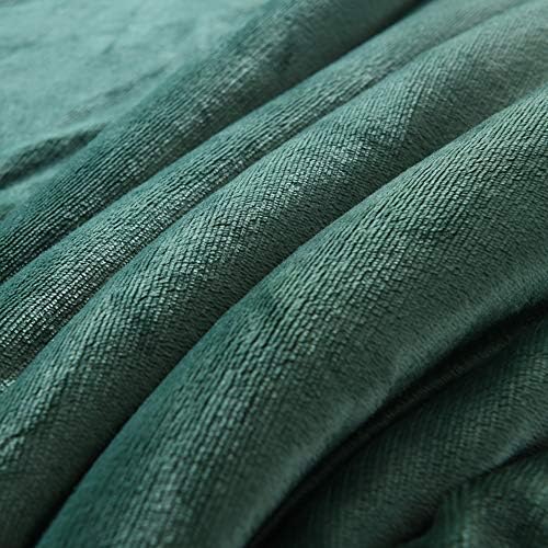 NANPIPER Throw Blanket Reversible Sherpa Flannel Blanket Super Soft Fuzzy Plush Fleece Microfiber for Bed/Couch(60"x80",Olive Green) - Image 5