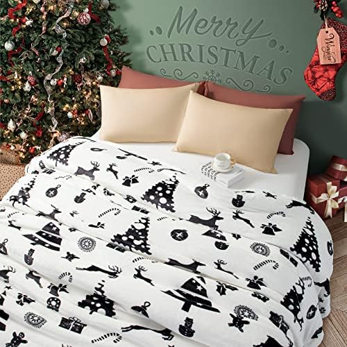 LBRO2M Sherpa Fleece Bed Blanket Super Soft Plush Warm Throw Twin 65"X90" - Image 2