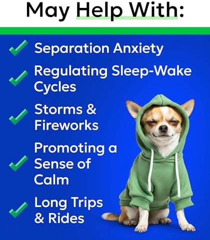 BARK&SPARK Hemp Calming Treats for Dogs - Stress, Anxiety Relief Treats - Image 6