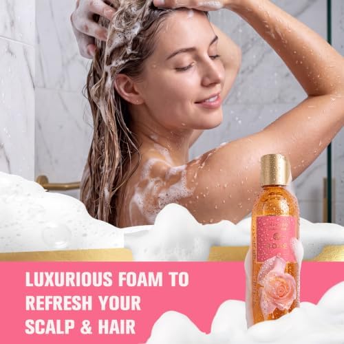 Gifts for Women, 6pc Rose Felt Storage Spa Gift Baskets for Women - Image 5