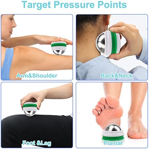 AHIER Cold Massage Roller Ball, Stainless Steel Cold Therapy Relief Tool - Image 7