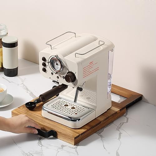 Natural Acacia Sliding Tray for Coffee Machine, Kitchen Appliance Slider - Image 5