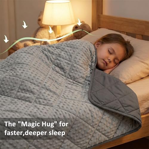 MAXTID Weighted Blanket for Kids 10 lbs 41x60 Double Heavy Blanket Gift for Children - Image 2