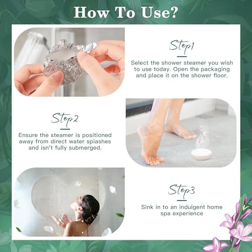 Shower Steamers Aromatherapy Birthday Gifts for Women - 10 Pack - Image 3