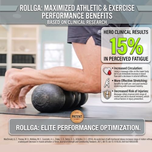Rollga - High Density Foam Roller for Exercise & Back Pain, 18 inches - Image 5