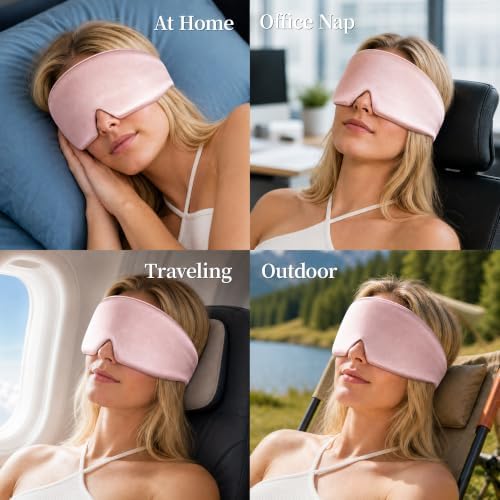 Silk Sleep Mask – 100% Mulberry Silk Eye Mask for Sleeping - Image 6