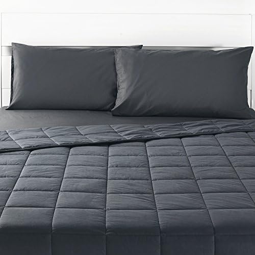 RelaxBlanket Cotton Weighted Blanket 100% Cotton with Premium Glass Beads for All-Season 80''x90'' 30lbs,Dark Grey - Image 2