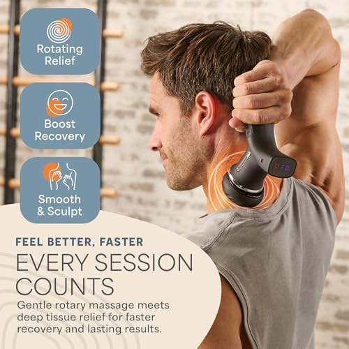 LifePro Spinergy Lymphatic Drainage Massager with 4 Rotating Heads 6 Speeds - Image 3