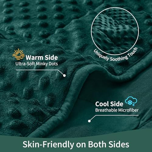 Uttermara Cooling Weighted Blanket for Adults, 20 lbs Queen Size 60" x 80" - Image 3