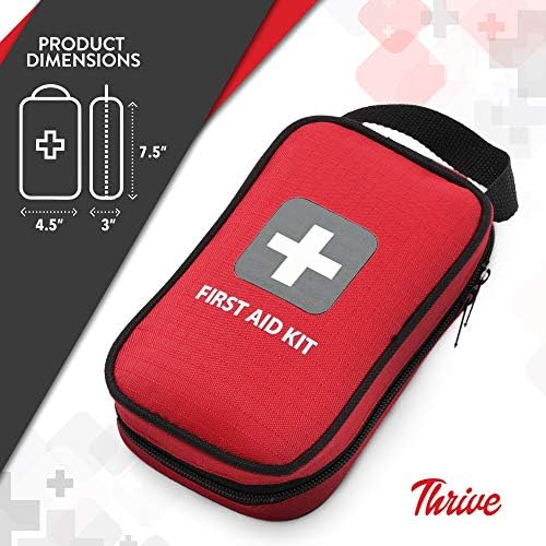 Thrive Compact First Aid Kit, Waterproof, 100-Piece Set - Image 2