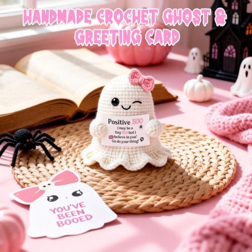 Pink Halloween Boo Basket Items for Teen Girls, Ghost Gifts, Spooky Spa Set - Image 6
