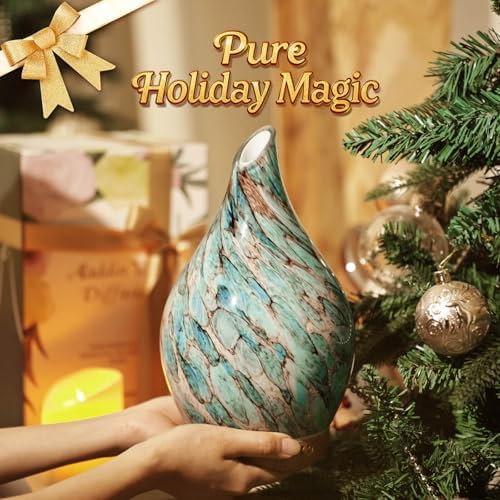 Porseme Essential Oil Diffuser 280ml Handmade Glass Diffuser 7H Runtime - Image 6