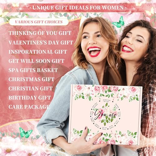 11PCS Christian Gifts for Women Faith, Inspirational Gifts for Women, Pink Birthday Spiritual Religious Basket Set,Self Care Get Well Soon Baskets for Mom,Friends,Wife,Girlfriends Valentine's Day Gift - Image 7