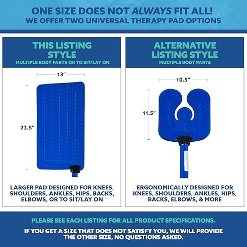 Polar Active Ice® Large Universal Therapy pad 12.5” x 22.5” with Two Detached Belts. Use only with The Polar #AIS Therapy System. - Image 4
