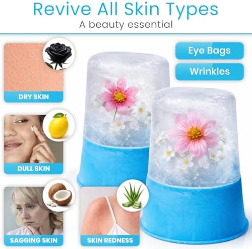 Arctic Flex Ice Roller for Face, Eyes & Neck (2 Pack) - Facial Ice Cube - Image 4