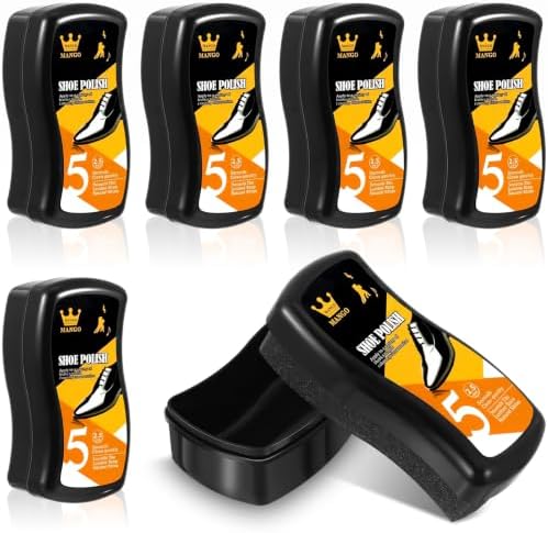 Loopeer 6 Pcs Shoe Shine Sponge by Loopeer