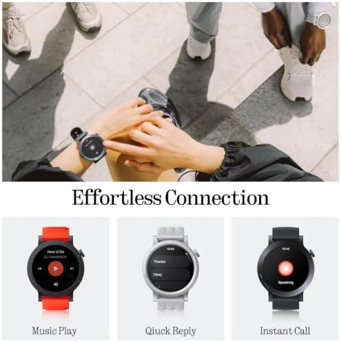 CMF BY Nothing Watch 3 Pro Smart Watch for Men Women, Bluetooth Call AI Energy Score, 1.43” Heart Rate Tracking, Sleep Monitor, GPS & 130 Sport Modes, Fitness Tracker for Android iOS, IP68 Dark Grey - Image 5