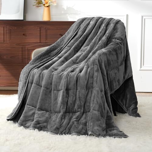 Uttermara Weighted Blankets for Adults Full Size, 15lbs 48x72 inches by Uttermara