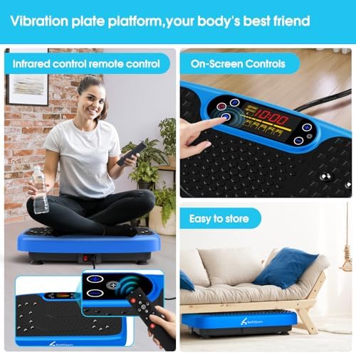 SoftGym Vibration Plate Exercise Machine for Lymphatic Drainage & Fitness - Image 2
